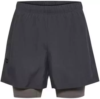 Hummel hmlHIIT Intensity 2in1 Trainingsshorts (232291) ebony