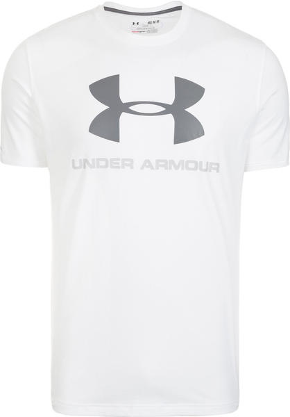 Under Armour Herren T-Shirt UA Sportstyle mit Logo white