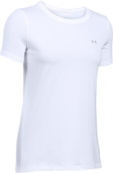 Under Armour Damen-Shirt UA HeatGear Armour (kurzärmlig) white