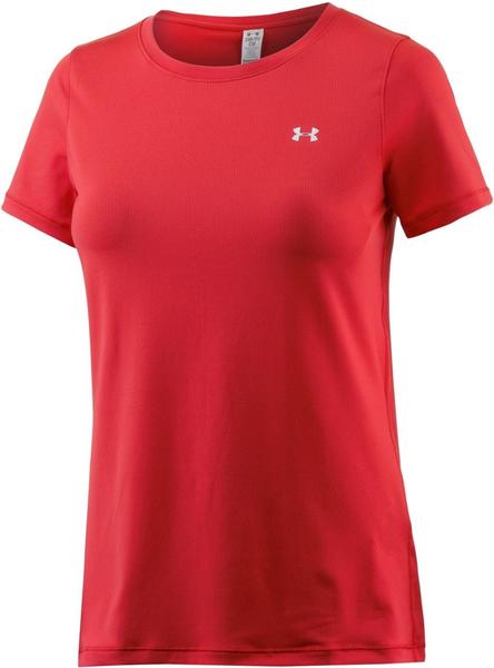 Under Armour Damen-Shirt UA HeatGear Armour (kurzärmlig) pomegranate