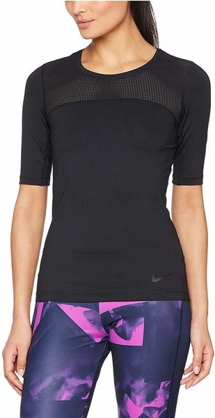 Nike Damen Trainingsshirt Pro Hypercool Top (832054-010) black/black