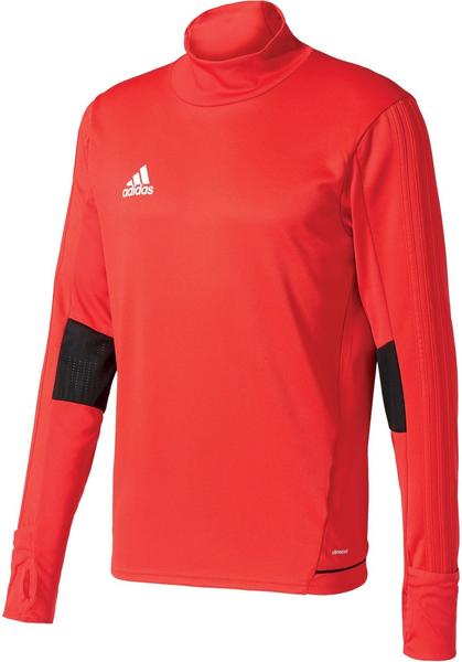 Adidas Tiro 17 Training Shirt Men scarlet/black/white