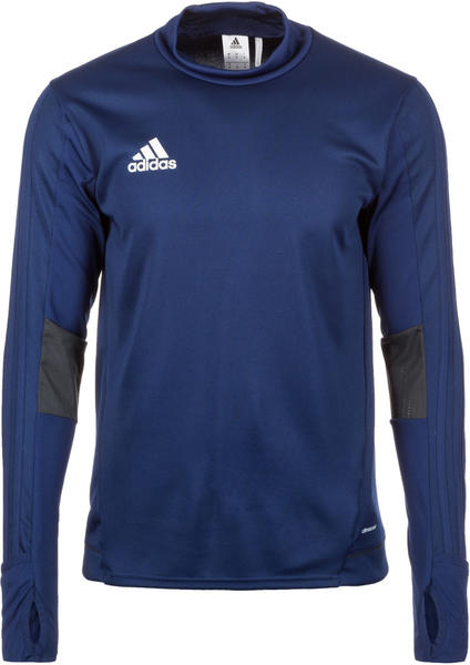 Adidas Tiro 17 Training Shirt Men dark blue / dark grey / white