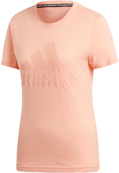 Adidas Must Haves Badge of Sport T-Shirt Women glow pink