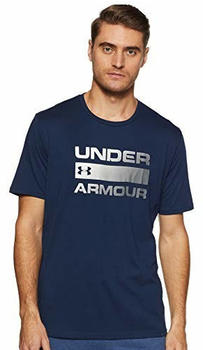 Under Armour UA Team Issue Wordmark Short Sleeve Shirt navy