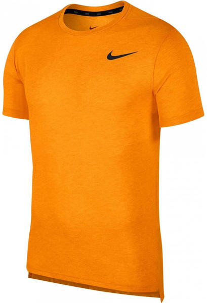 Nike Breathe Short Sleeve-Training Top Men orange