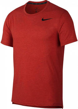 Nike Breathe Short Sleeve-Training Top Men mystic red