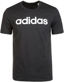 Adidas Essentials Linear Logo T-Shirt black/white (DU0404)