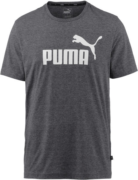 Puma Essentials+ Men's Heathered Tee black heather