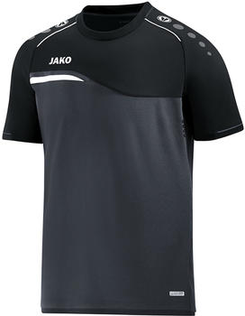 JAKO T-Shirt Competition 2.0 Men anthracite/black