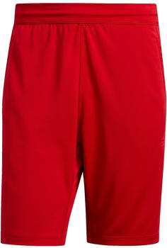 Adidas Men Training 3-Stripes 9-Inch Shorts scarlet (FM2108)