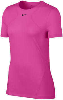 Nike Pro Short-Sleeve Mesh Training Top Women pink