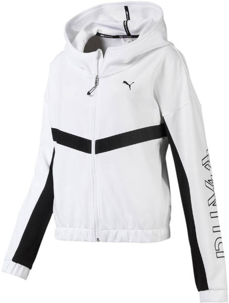 Puma HIT Feel It Knitted Training Sweat Jacket Women white