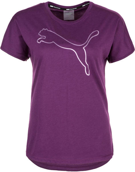 Puma Cat Short Sleeve Training Tee Women purple