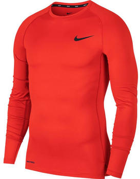 Nike Pro Tight-Fit Long-Sleeve Top university red