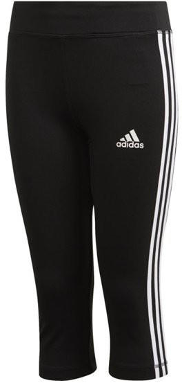 Adidas Youth Tight 3/4 Equipment 3-Stripes black/white