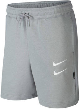 Nike Sportswear Swoosh French Terry Shorts particle grey/white