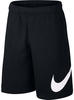 Nike BV2721-010, Nike NSW CLUB Shorts Herren in black-black-white, Größe XL...