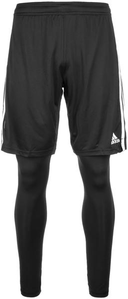 Adidas Tiro 19 2-in-1-Shorts black/white