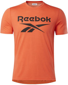 Reebok Workout Ready Supremium Graphic Tee Men vivid orange (FK6221)