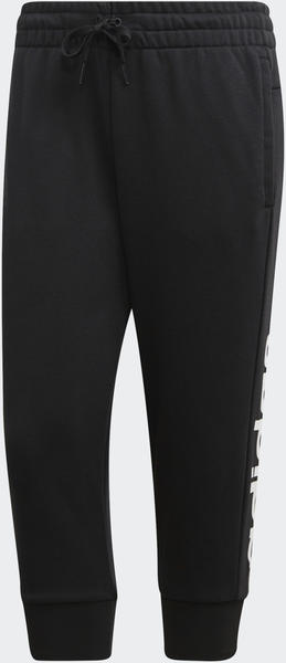 Adidas Essentials Linear 3/4-Pants black/white (DP2397)