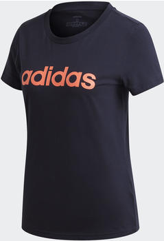 Adidas Essentials Linear T-Shirt legend ink/signal pink (GD2931)
