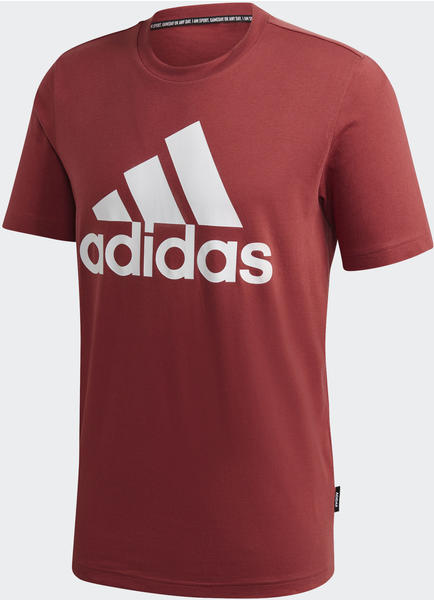 Adidas Must Haves Badge of Sport T-Shirt legacy red (GC7351)