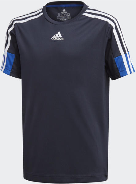 Adidas Must Haves AEROREADY 3-Stripes T-Shirt Kids legend ink/royal blue (GL6848)