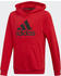 Adidas Must Haves Badge of Sport Hoodie Kids vivid red/black (FM6464)