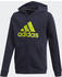 Adidas Must Haves Fleece Full-Zip Hooded Jacket Kids legend ink/semi solar slime (GE0645)