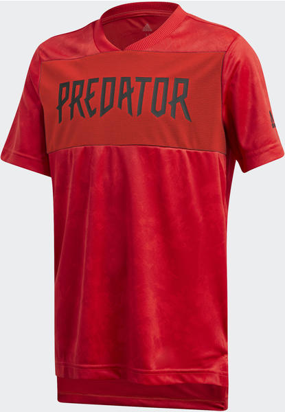 Adidas Predator Allover Print Trikot Kids vivid red (FM1727)