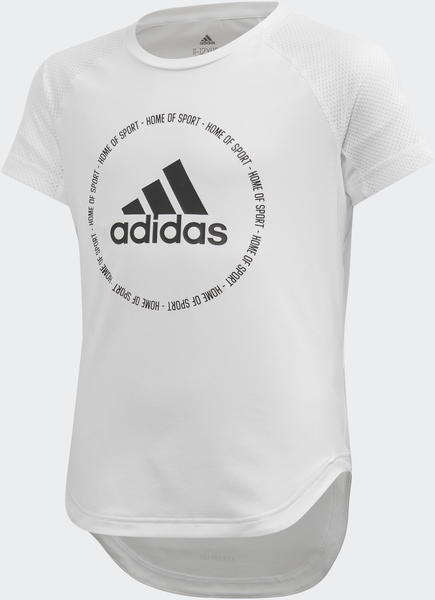 Adidas Bold T-Shirt Kids white/black (FM5820)