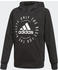 Adidas Sport ID Hoodie Kids black/white (DV1700)