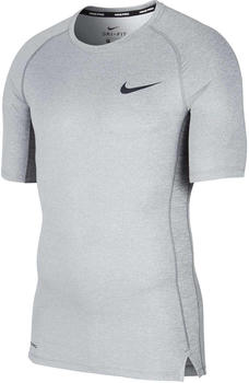 Nike Pro T-Shirt (BV5631) dark smoke grey/ light solar flare heather/black