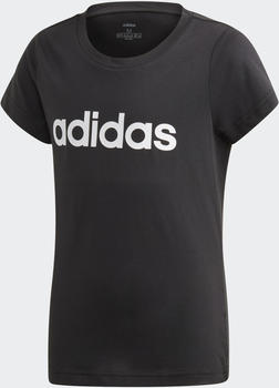 Adidas Essentials Linear T-Shirt Kids black/white (EH6173)