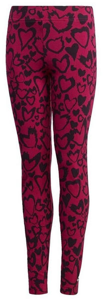 Adidas Must Haves Graphic Tight Girls (GE0941) power berry/black/power pink