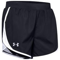 Under Armour 1350196-002, Under Armour Fly-By 2.0 Shorts Damen-Schwarz,Wei&szlig;,...