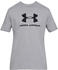 Under Armour UA Sportstyle Shirt with Logo (1329590) light grey