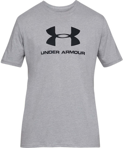Under Armour UA Sportstyle Shirt with Logo (1329590) light grey