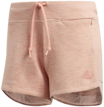 Adidas Women Athletics ID Mélange Shorts glow pink/raw white (FI4098)