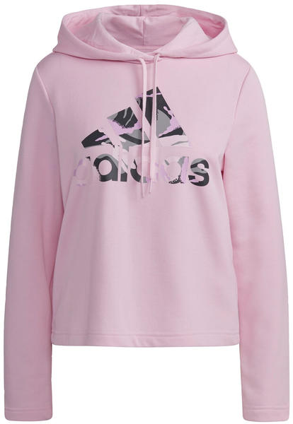 Adidas Athletics Essentials Camouflage Logo Hoodie clear pink (GL7555)
