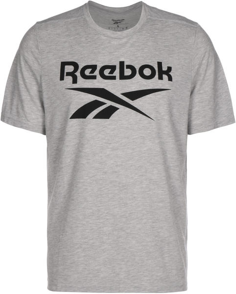 Reebok Workout Ready Supremium Graphic Tee Men medium grey heather