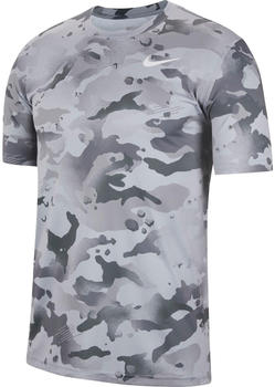 Nike Man Camo Training T-Shirt Nike Dri-FIT (CU8477) smoke grey/grey fog