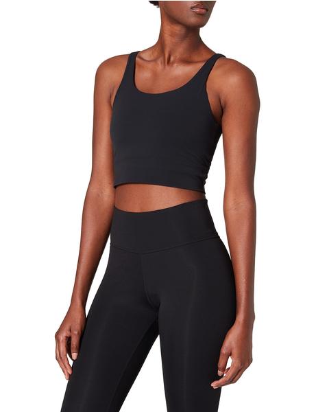 Nike Yoga Luxe Top (CV0576) black/ dark smoke grey