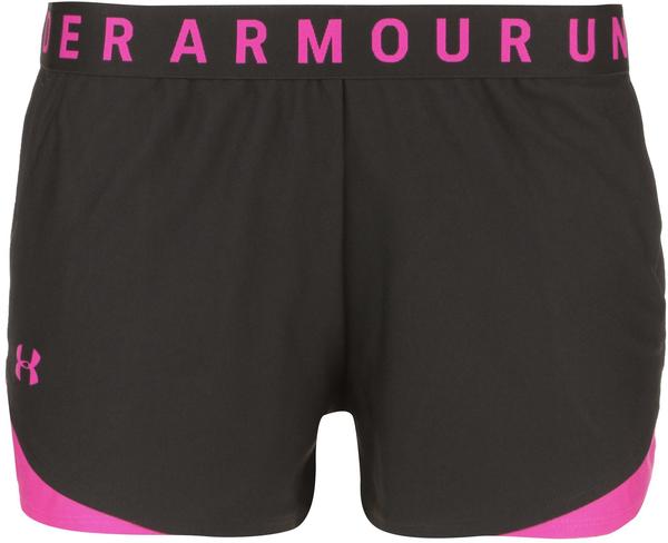 Under Armour Damen Shorts Play Up 3.0 1344552-031 Black/Meteor Pink