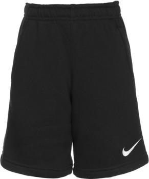 Nike Kinder Short Park 20 Fleece Soccer Shorts CW6932-010 Black/White/White