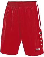 Jako 4462-01-L, JAKO Turin Sporthose rot/wei&szlig; L Herren