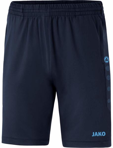 JAKO Kinder Trainingsshort Premium 8520-95 Marine/Skyblue