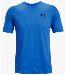 Under Armour UA Sportstyle Left Chest Kurzarm Oberteil (1326799-787) blau