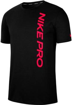 Nike Pro Tshirt (CU4975) black/bright crimson